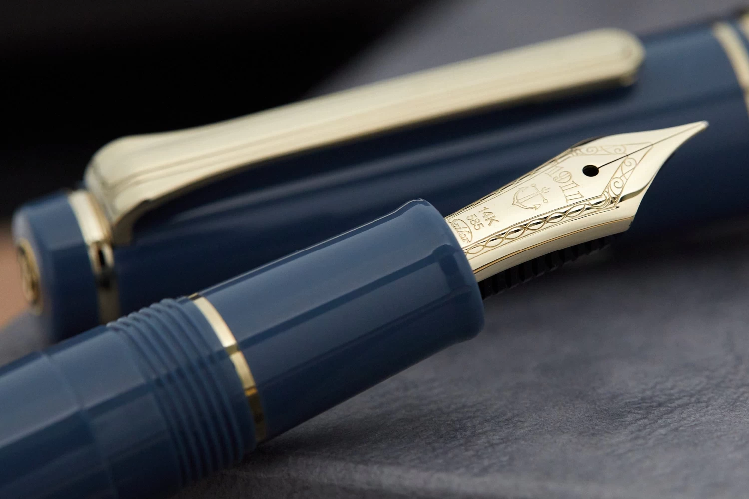 Sailor Pro Gear Slim Mini Fountain Pen - Ayur Blue - Image 9