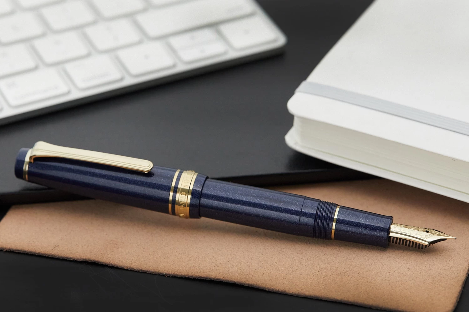 Sailor Pro Gear Slim Mini Fountain Pen - Night Blue - Image 6