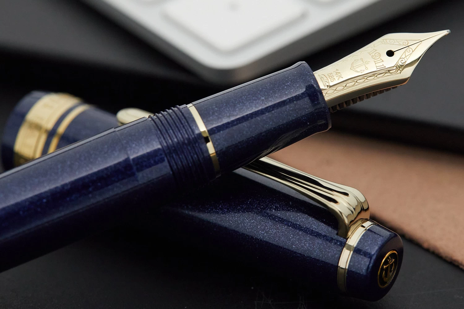 Sailor Pro Gear Slim Mini Fountain Pen - Night Blue - Image 9