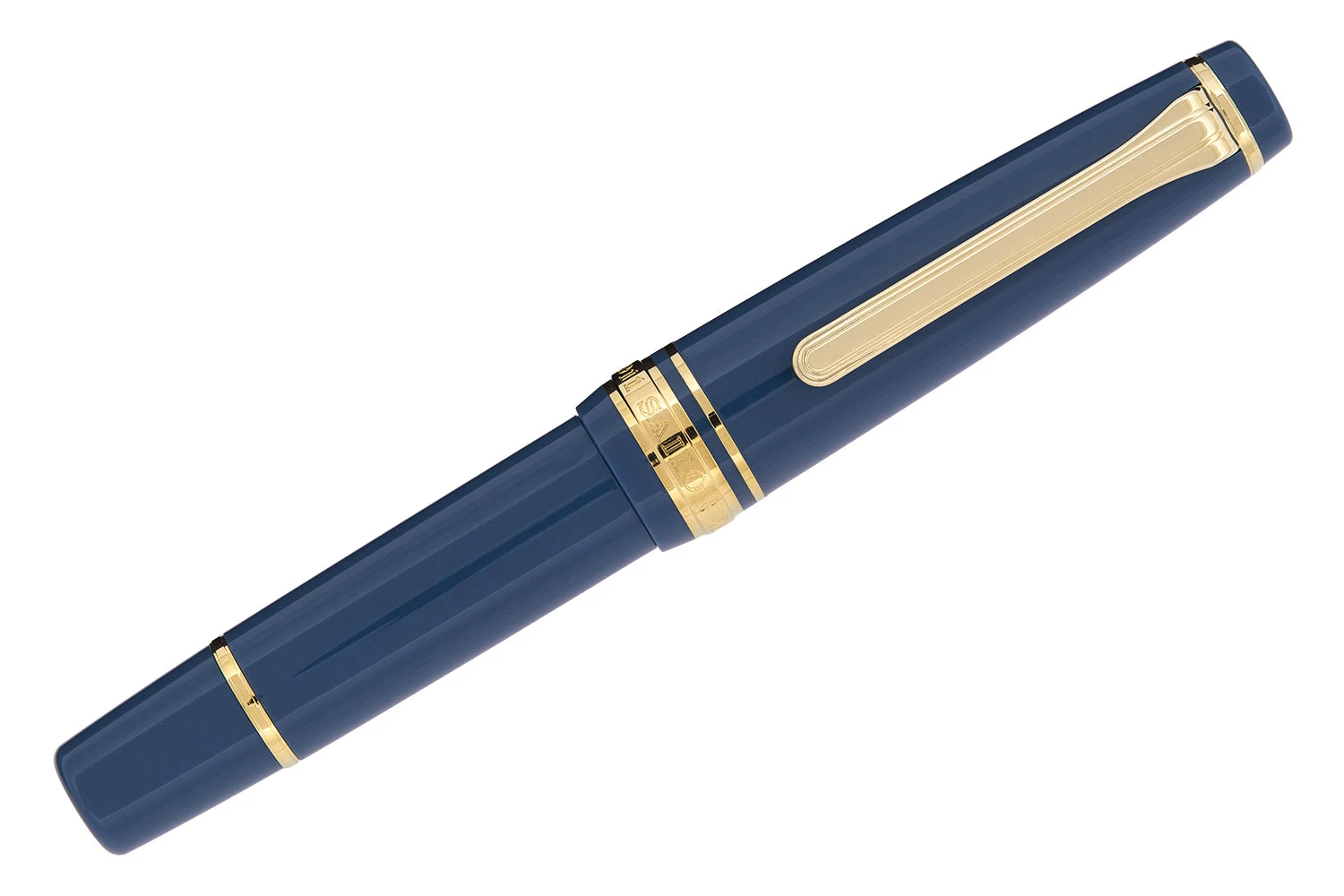 Sailor Pro Gear Slim Mini Fountain Pen - Ayur Blue - Image 2
