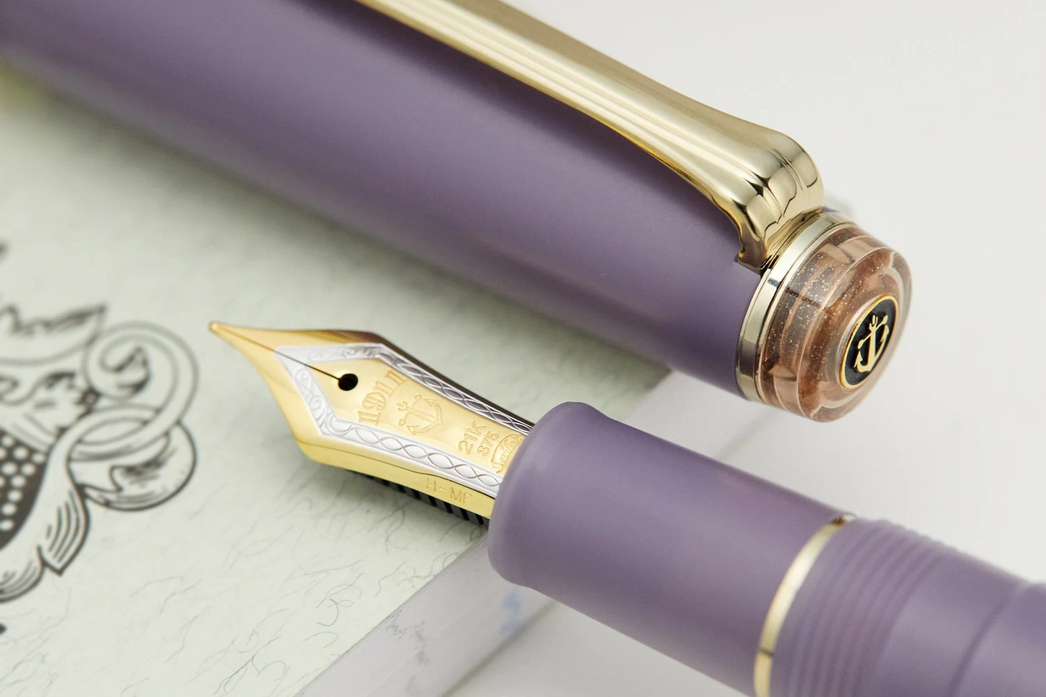 Sailor Pro Gear Slim Fountain Pen - Autumn Drizzle - Image 4