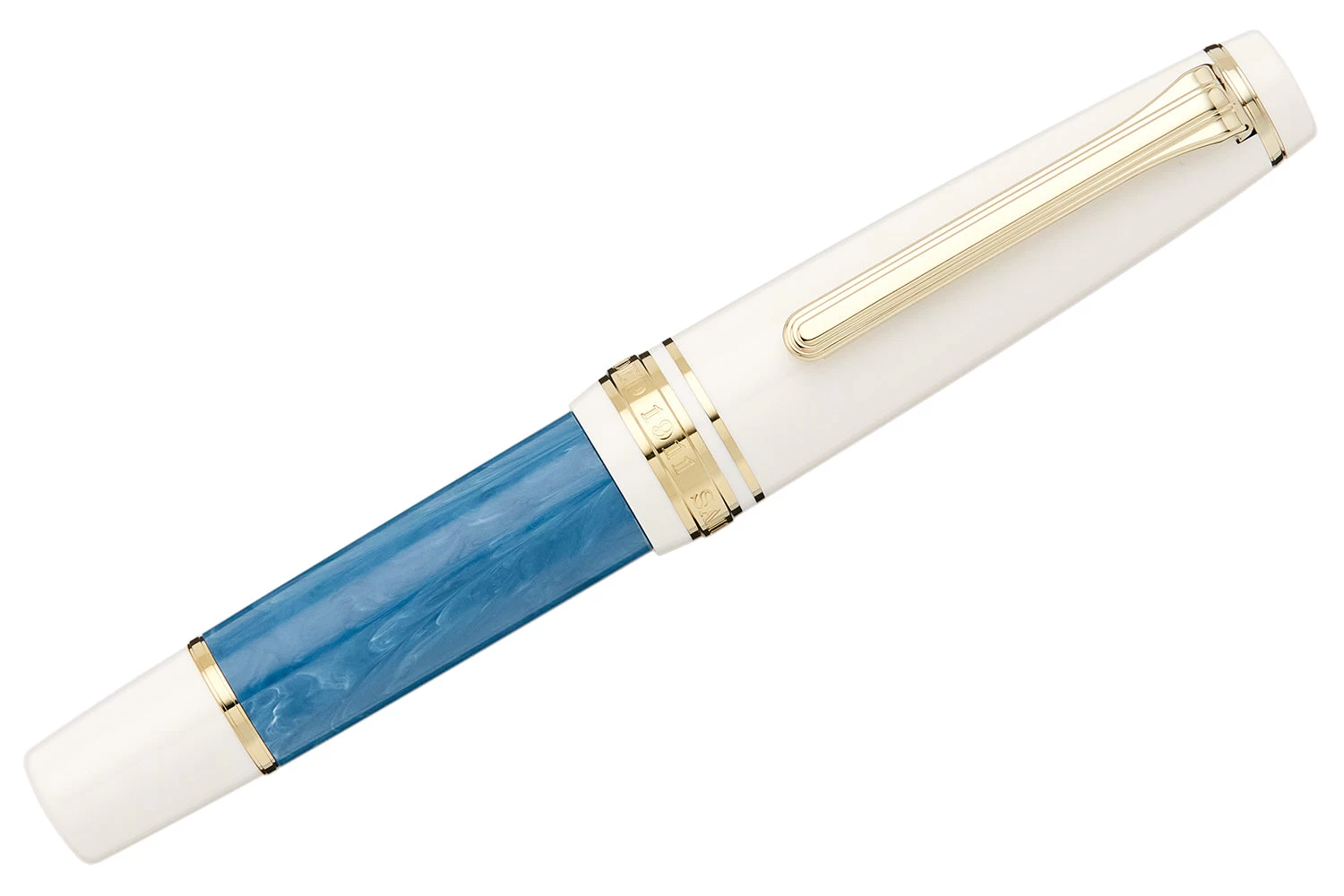 Sailor Pro Gear Slim Mini Rencontre Fountain Pen - Bleu Ciel - Image 2