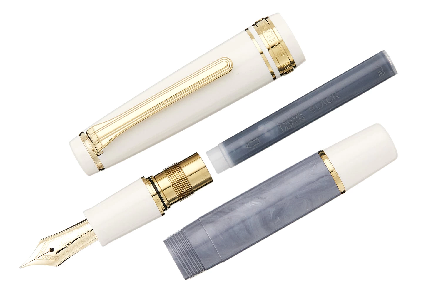 Sailor Pro Gear Slim Mini Rencontre Fountain Pen - Gris Fer - Image 3