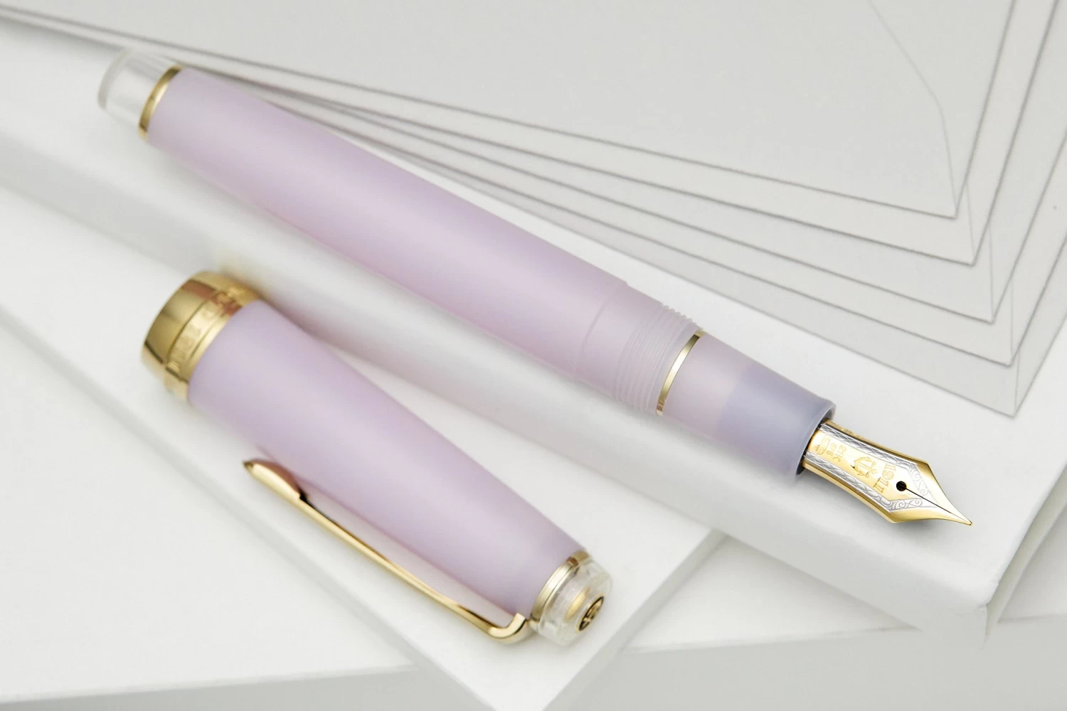 Sailor Pro Gear Slim Fountain Pen - Winter Rain - Image 3