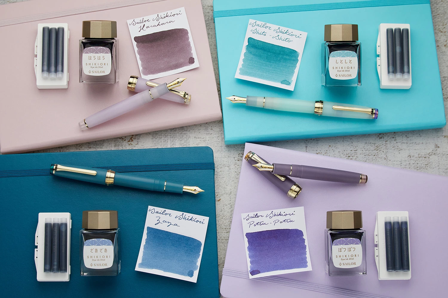 Sailor Pro Gear Slim Fountain Pen - Winter Rain - Image 7