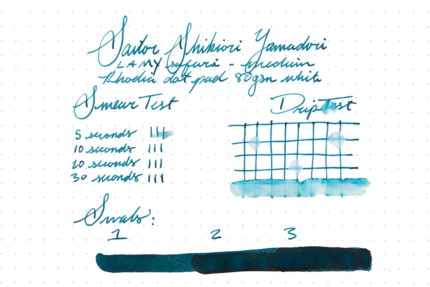 Sailor Shikiori Yamadori - Ink Cartridges - Image 7