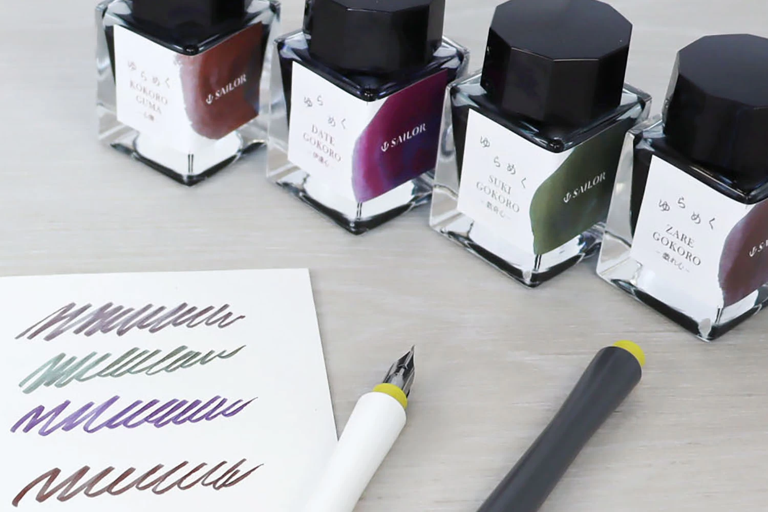 Sailor Yurameku Zaregokoro - 20ml Bottled Ink - Image 6