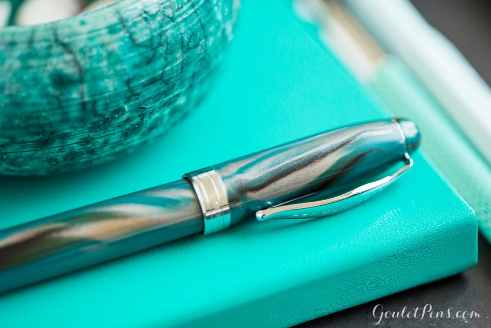 Noodler's Ahab Flex Fountain Pen - Mesa Turquoise - Image 7
