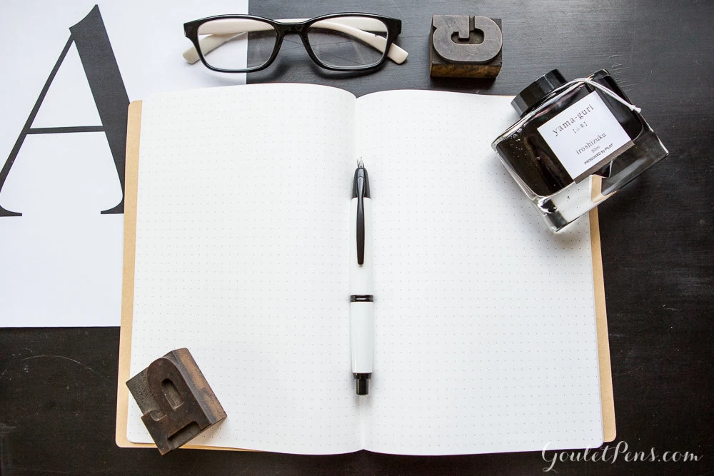 Goulet Notebook W/ 68gsm Tomoe River Paper - A5, Dot Grid - Image 8