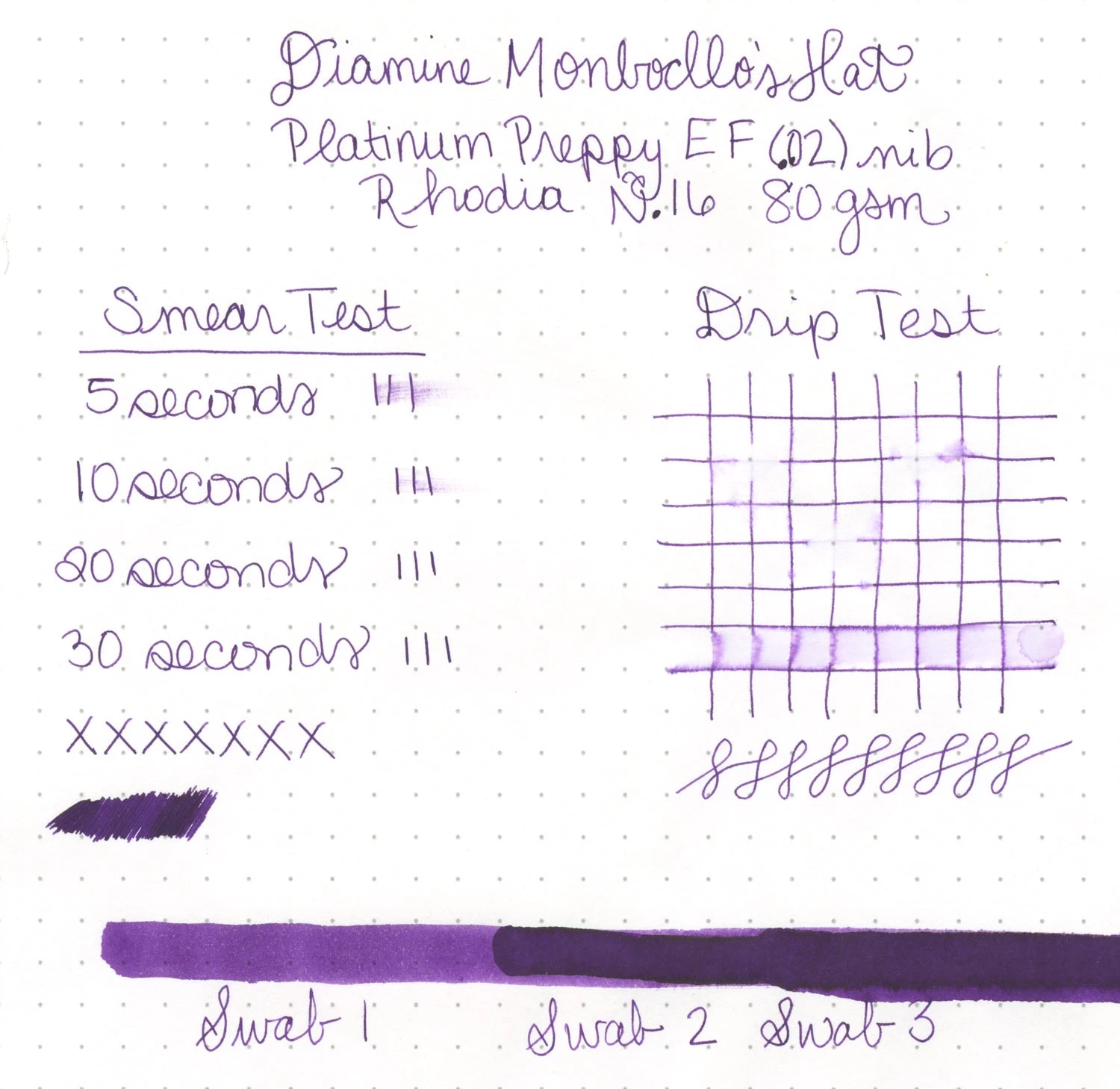 Diamine Monboddo's Hat - 30ml Bottled Ink - Image 3