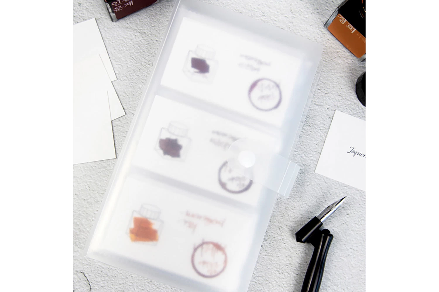 Wearingeul Transparent Color Chart Card Binder - Image 6