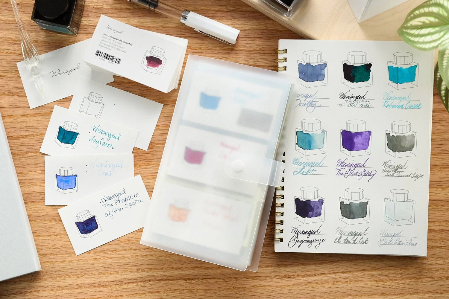 Wearingeul Transparent Color Chart Card Binder - Image 4