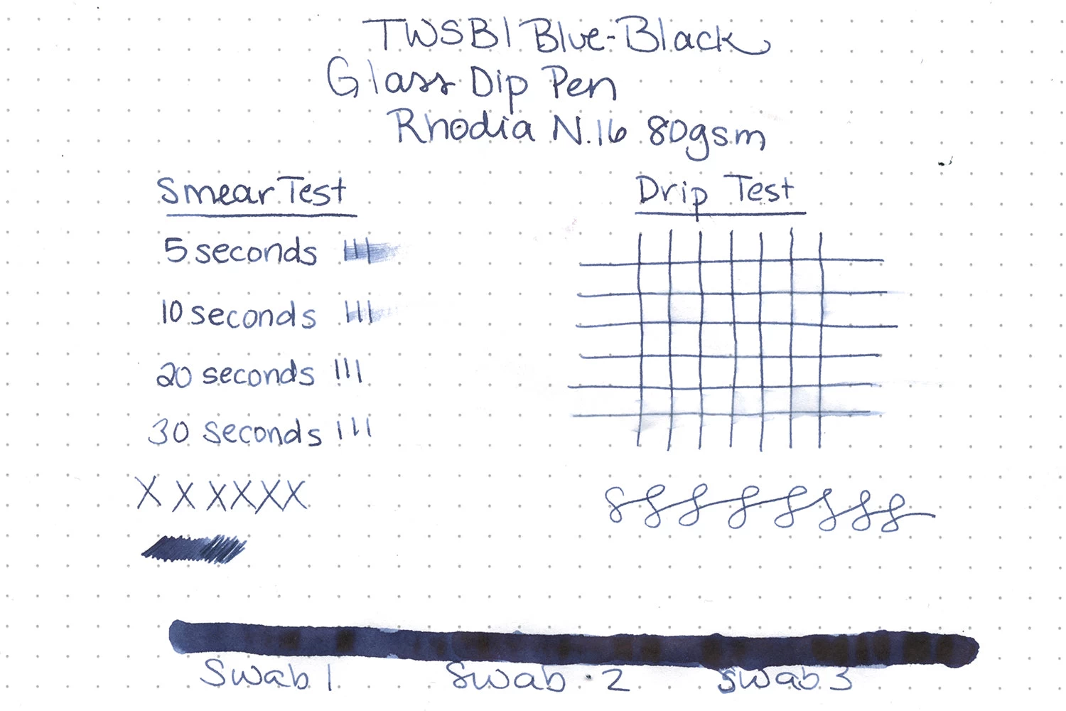 TWSBI Blue-Black - 70ml Bottled Ink - Image 2