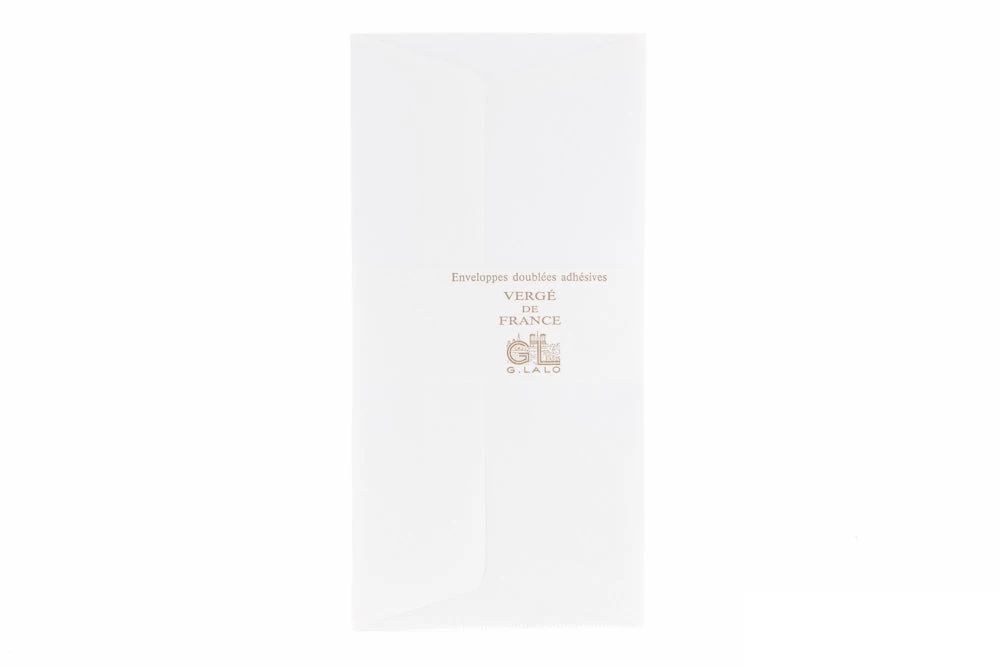 G. Lalo Vergé De France Large Envelopes - White - Image 2