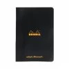Rhodia Classic Side Staplebound A5 Notebook - Black, Dot Grid