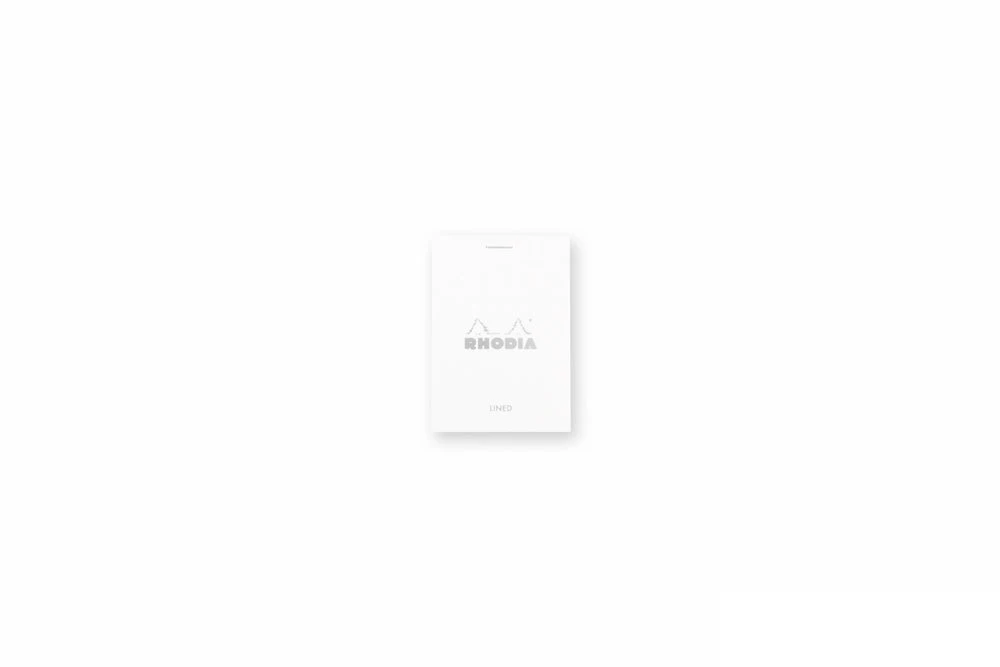 Rhodia No. 11 A7 Notepad - Ice White, Lined - Image 5